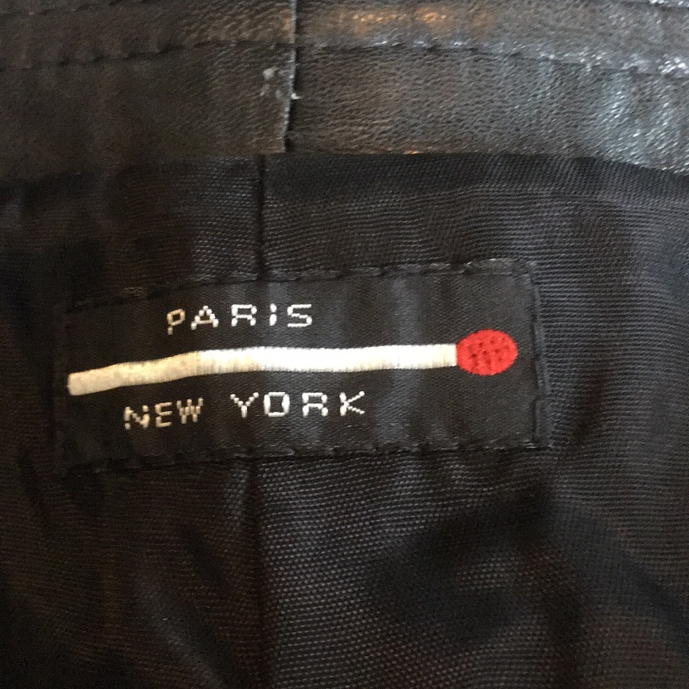 Vintage Arrow Leathercare Black Leather Pants - Picture 8 of 8